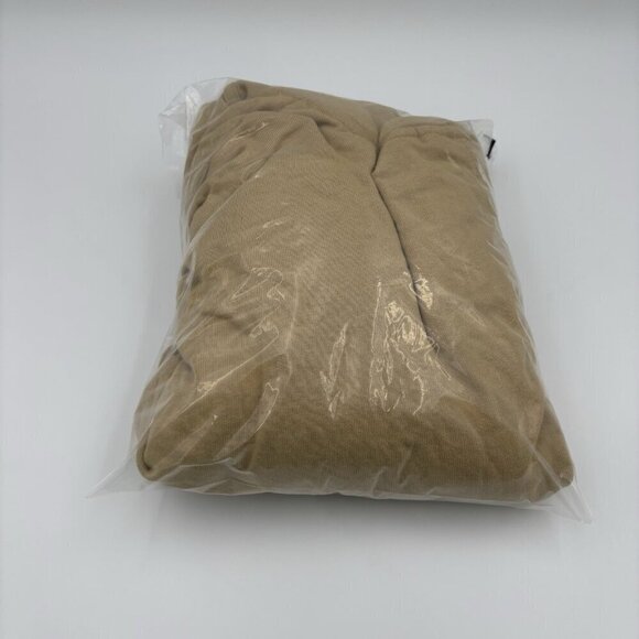 Knox Rose Women's XS Open Front Cinch Waist Cardigan Jacket Tan Extra Small - Picture 5 of 5